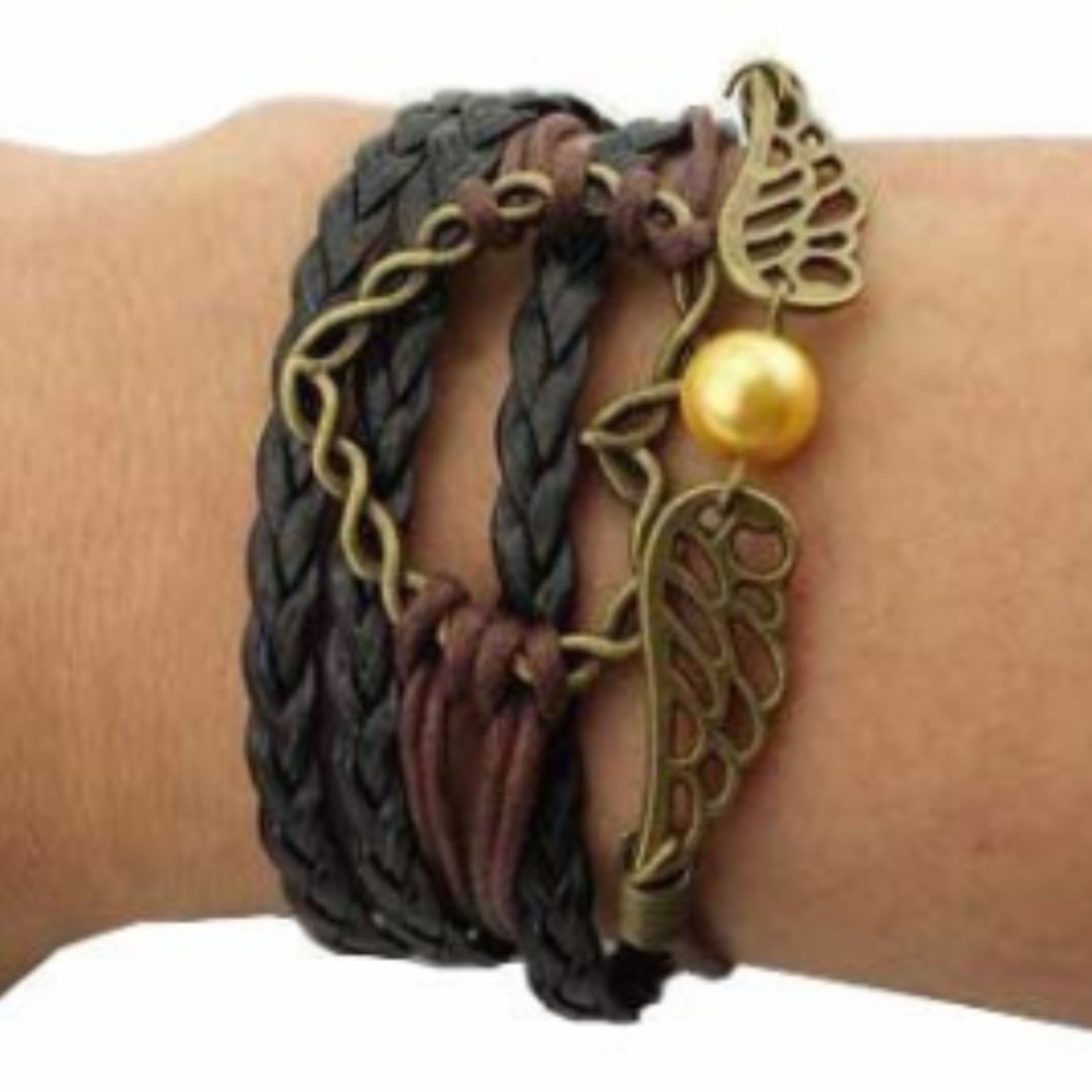 🔗braided Brown Bracelet